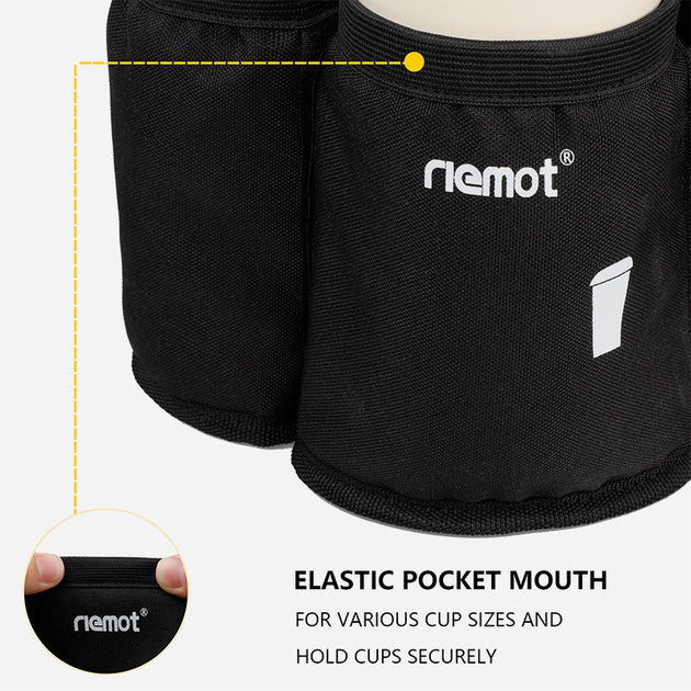 riemot Luggage Travel Cup Holder: $16 Hands-Free Tool for
