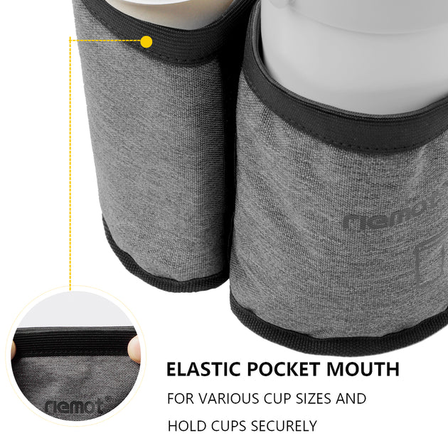 Cup Holder, Travel Drink Holder Holds Two Coffee Mugs, Fits Most Suitcase  Handles, Handy Travel Accessory For Business People And Travelers, Flight  At